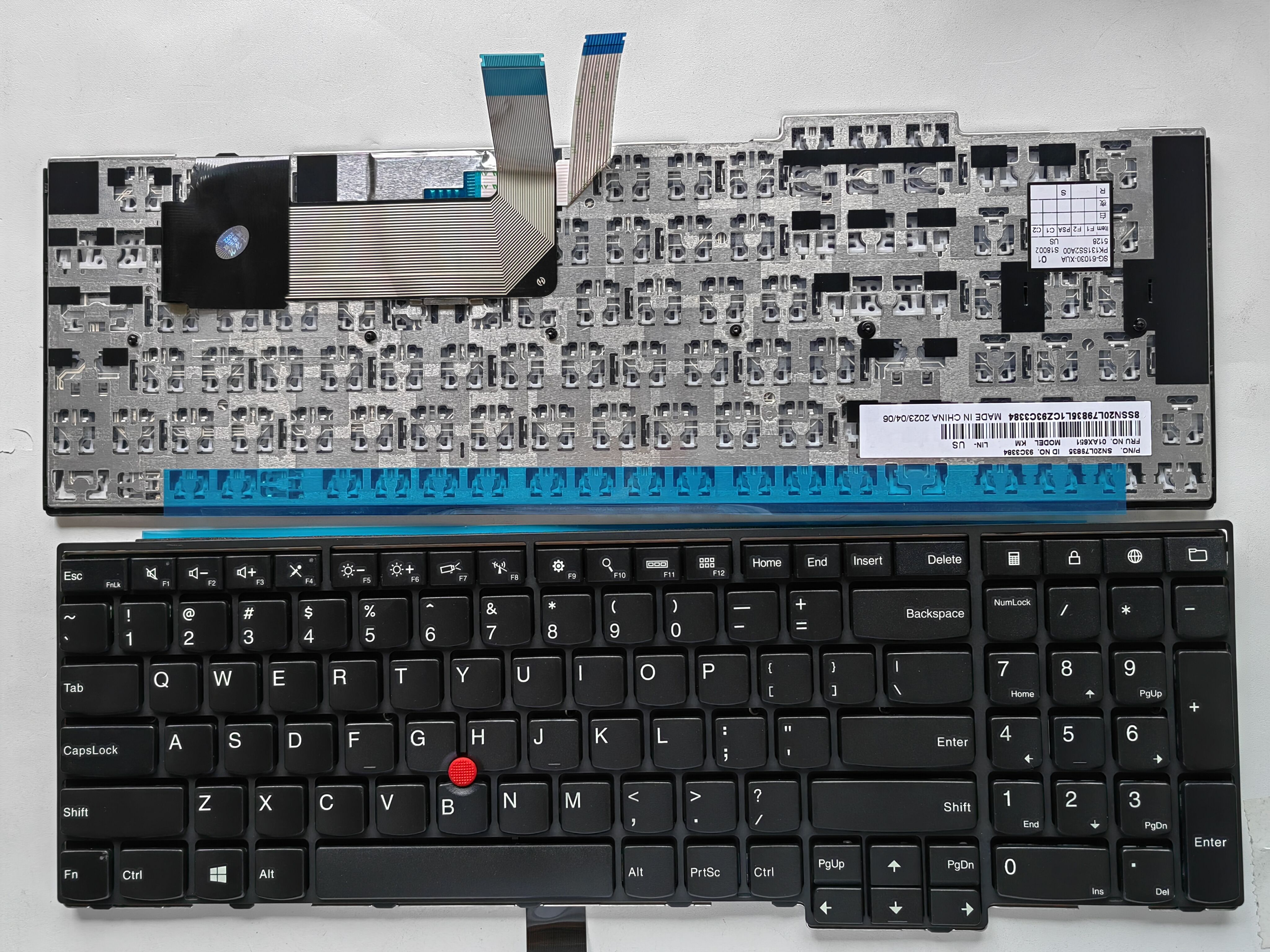 Picture of New Replacement Laptop Keyboard For IBM E531/SK full light/T540/E540/T540/W540/T531 BLACK FRAME BLACK (OEM) US Layout